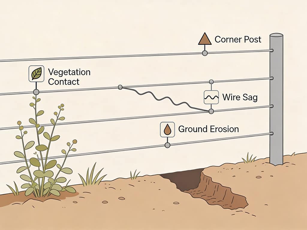 Wildlife fence maintenance inspection points | Do wildlife fences require special maintenance or inspections?