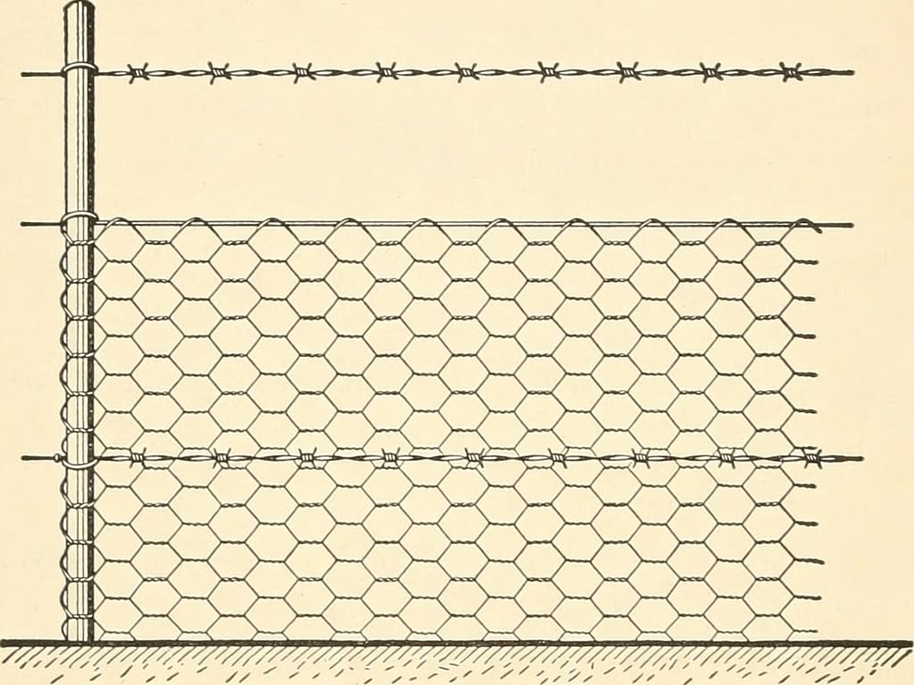 Woven wire fence with electric offset wire configuration | What fencing keeps predators away from sheep?