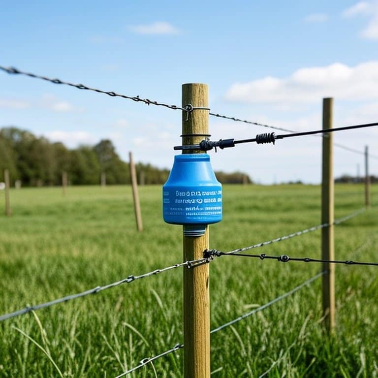 电动围栏安装过程(含立柱设置、绝缘子安装、接地棒打入等步骤) 电动围栏安装过程(含立柱设置、绝缘子安装、接地棒打入等步骤)