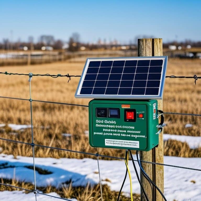 太阳能电围栏充电器相关场景图 太阳能电围栏充电器相关场景图